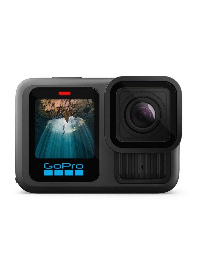 Hero13 - Waterproof Action Camera With 5.3K60 Video, 27MP Photo + Compatability With HB-Series Lenses