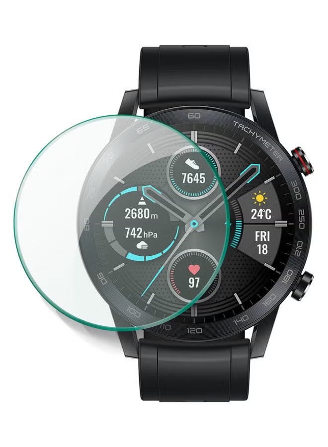 Tempered Glass Screen Protector For Huawei Honor MagicWatch 2 46mm Clear