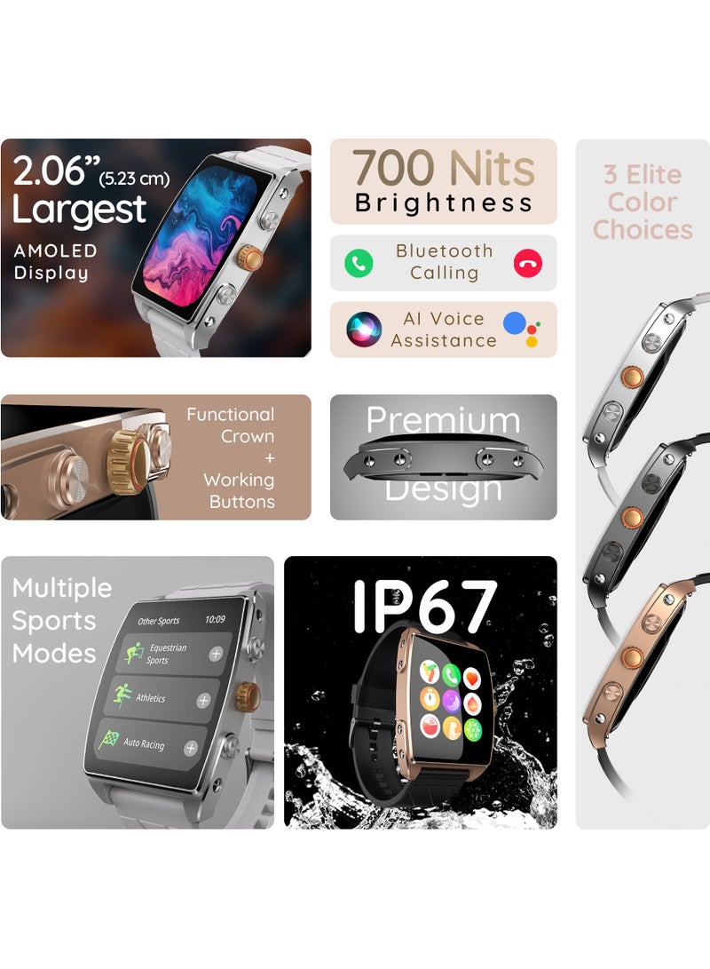 Mega Smart Watch for Men and Women  with 2.06