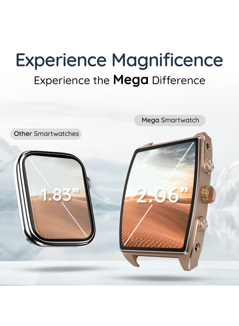 Mega Smart Watch for Men and Women  with 2.06