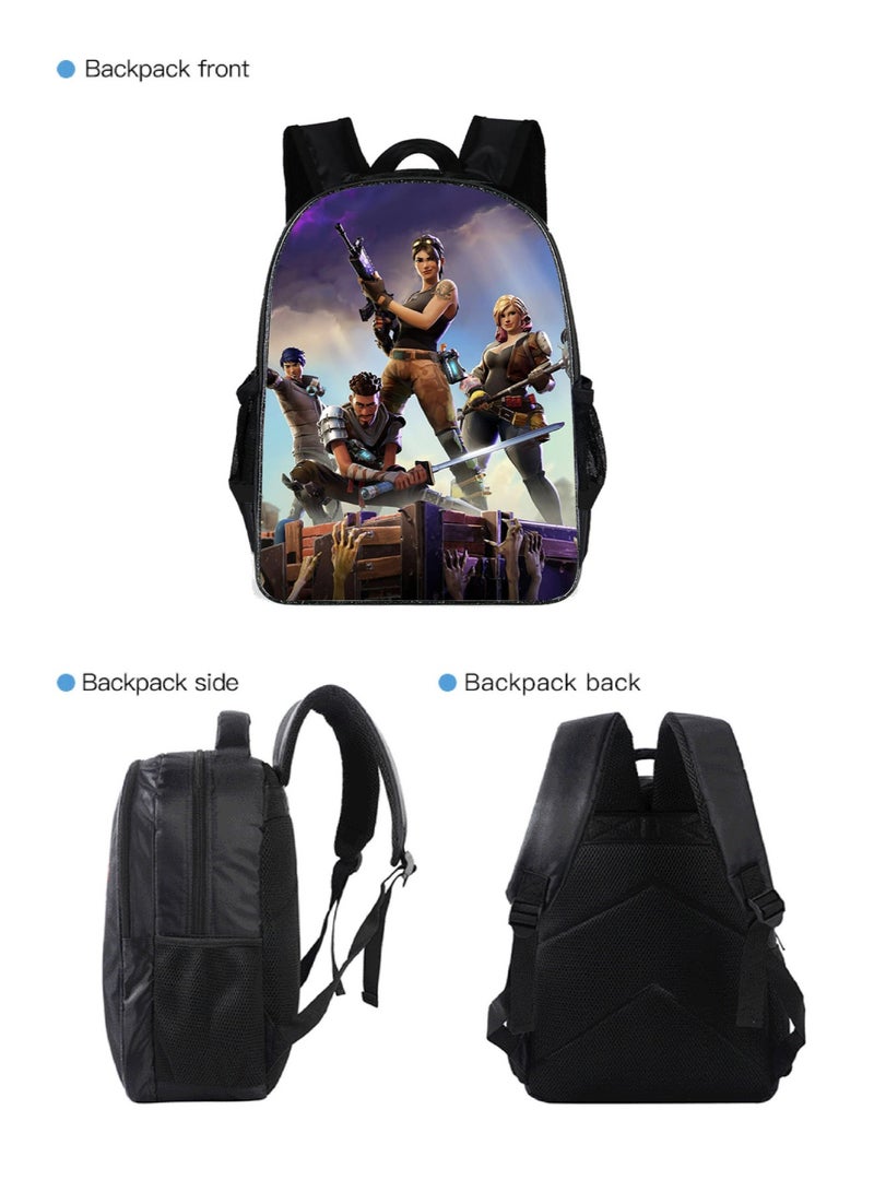 Three-piece backpack set