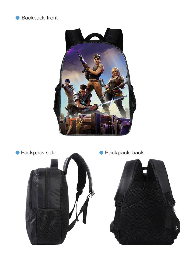 Three-piece backpack set