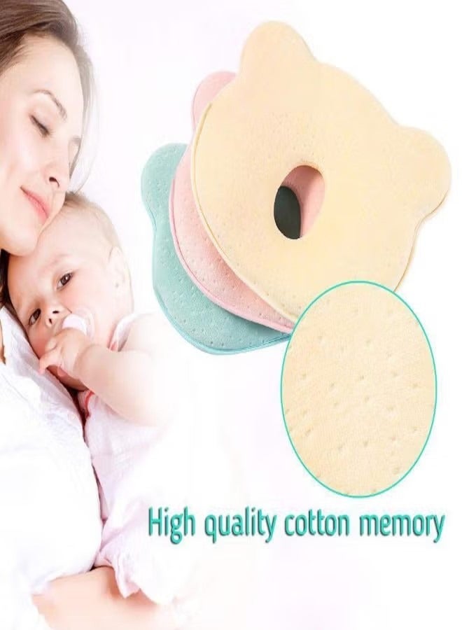 1-Piece Preventing Flat Head Syndrome Pillow Pink