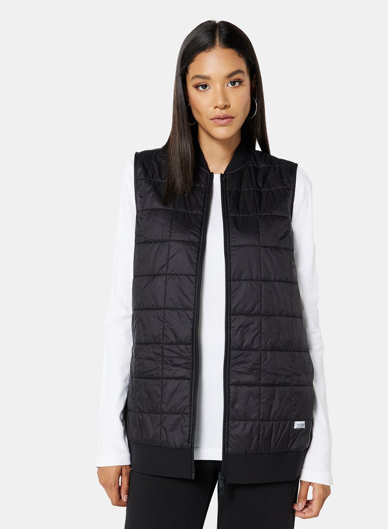 Sleeveless Gilet Black