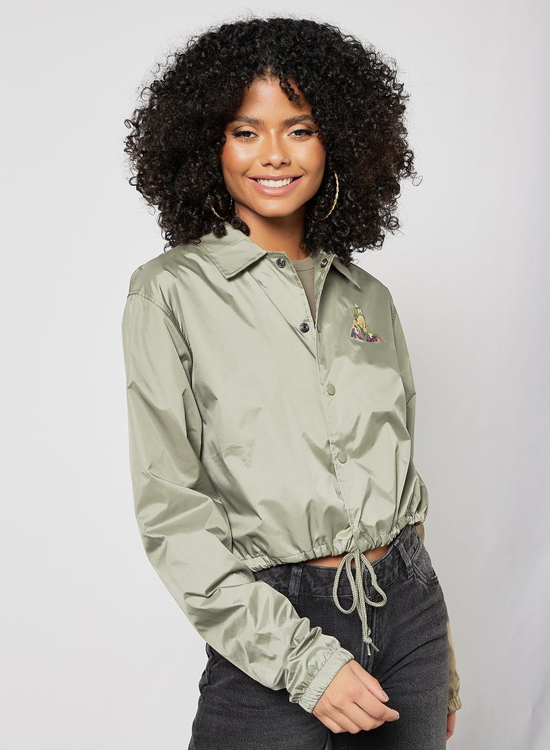 New Dawn Triple Triangle Jacket Khaki