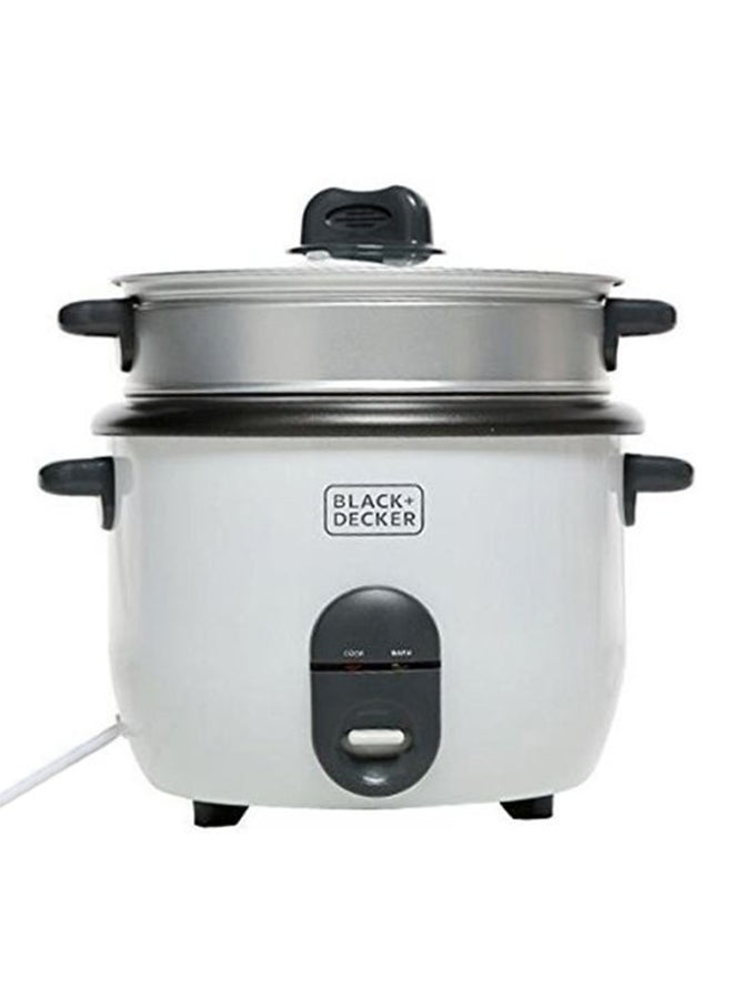 Rice Cooker 700W RC1860-B5 With Dry Iron 1100W F150-B5 White/Black