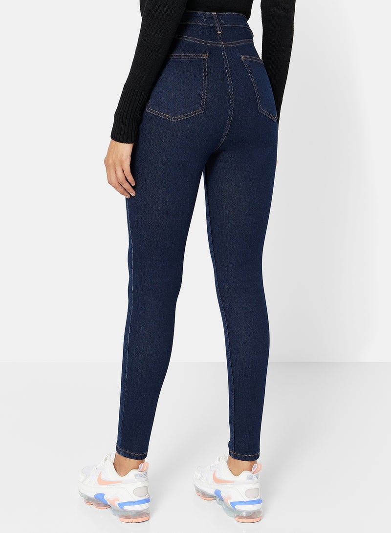 Basic Skinny Jeans Navy