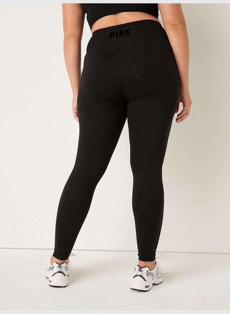 Adjustable Waist Ruched Leggings