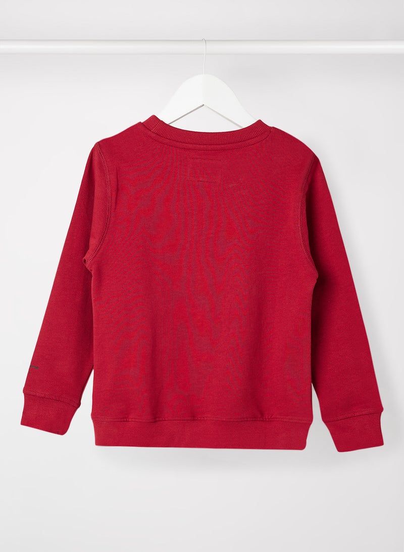 Kids/Teen Infinity Sweatshirt Red