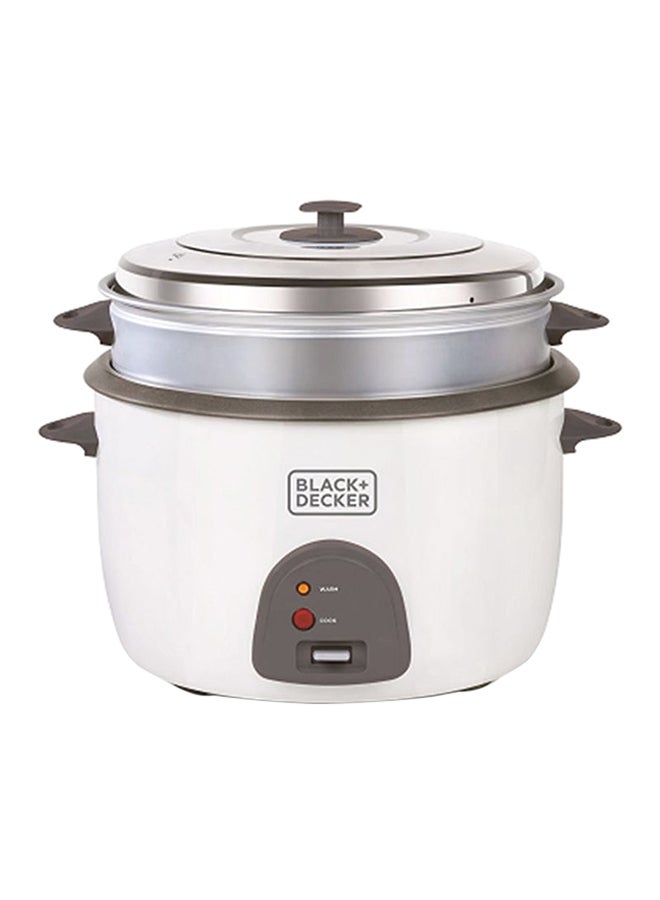 Non Stick Rice Cooker 2.5L RC1860-B5 With Dry Iron 1600W 2.5 L 1600.0 W F150-B5 White