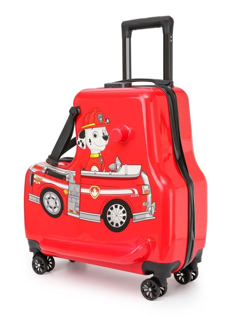 Kids Luggage Traveling Ride-On Suitcase, Children's Unique Design Ride-On Luggage