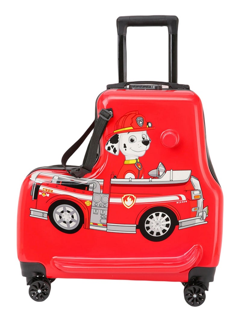 Kids Luggage Traveling Ride-On Suitcase, Children's Unique Design Ride-On Luggage