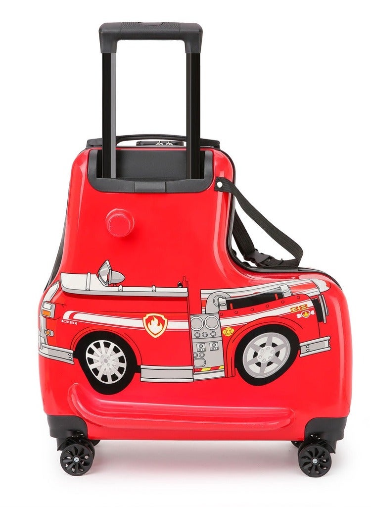 Kids Luggage Traveling Ride-On Suitcase, Children's Unique Design Ride-On Luggage