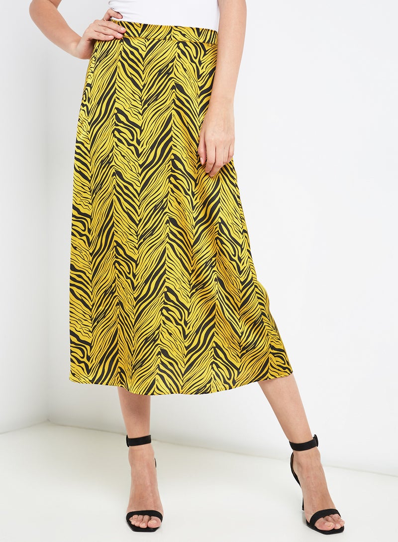 Tessi Midi Skirt Artisans Gold