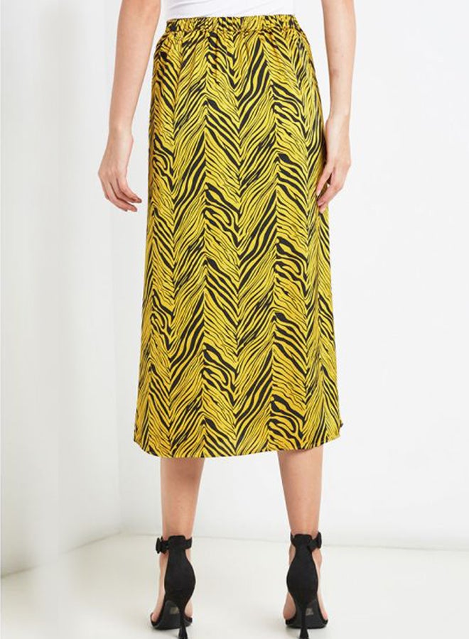 Tessi Midi Skirt Artisans Gold