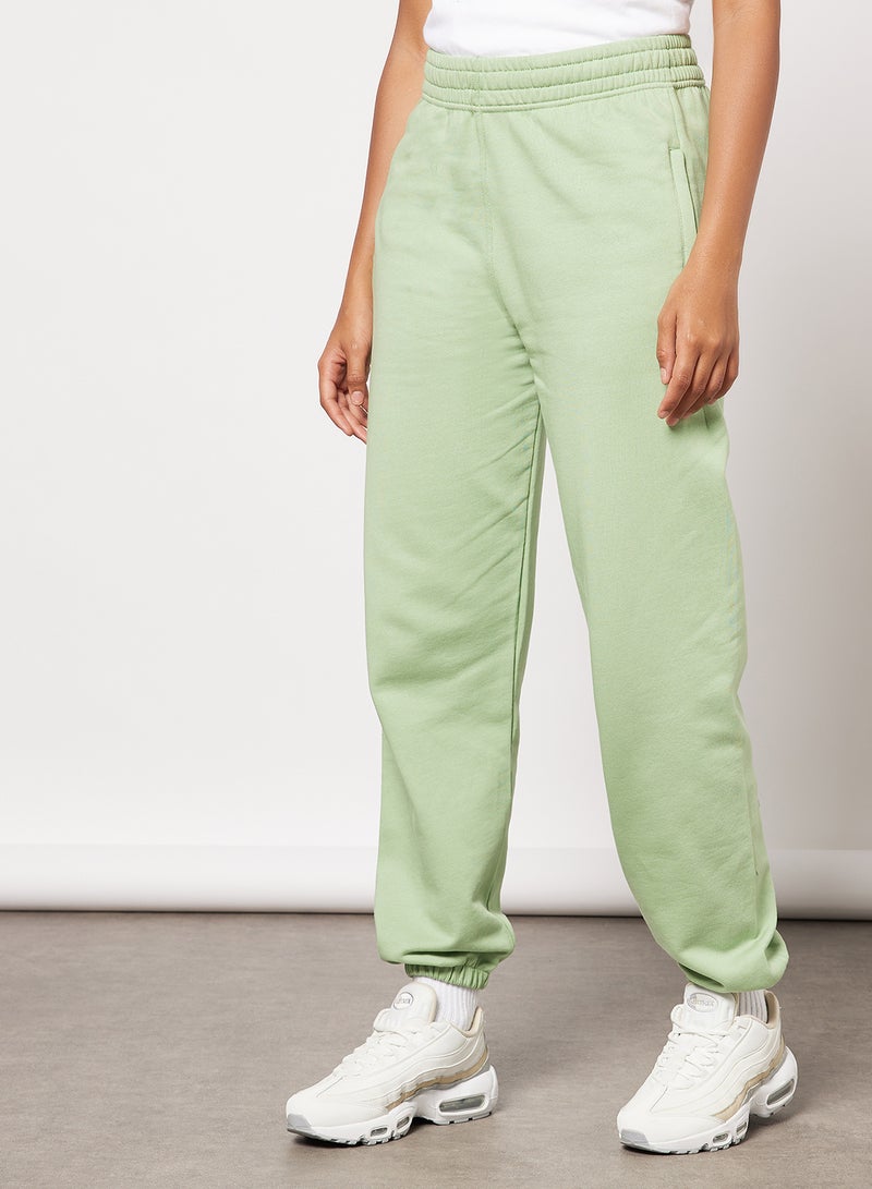 Basic Loose Fit Sweatpants Green