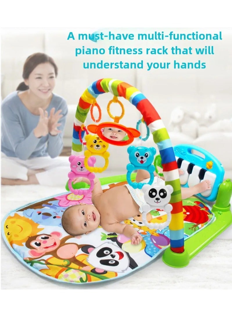 Toddler Round Musical Soft Foot Multifunctional Multi-Purpose Gym Mat and Shelf Table, Toy 75x63x45cmToddler Round Musical Soft Foot Multifunctional Multi-Purpose Gym Mat and Shelf Table, Toy 75x63x45cm