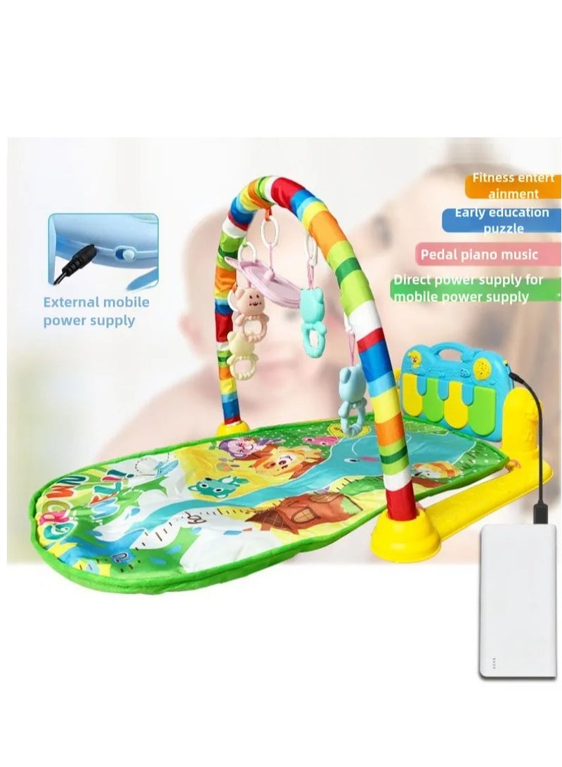 Toddler Round Musical Soft Foot Multifunctional Multi-Purpose Gym Mat and Shelf Table, Toy 75x63x45cmToddler Round Musical Soft Foot Multifunctional Multi-Purpose Gym Mat and Shelf Table, Toy 75x63x45cm