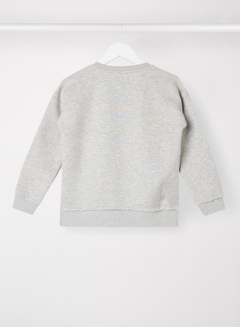 Kids Danielle Sweatshirt Grey