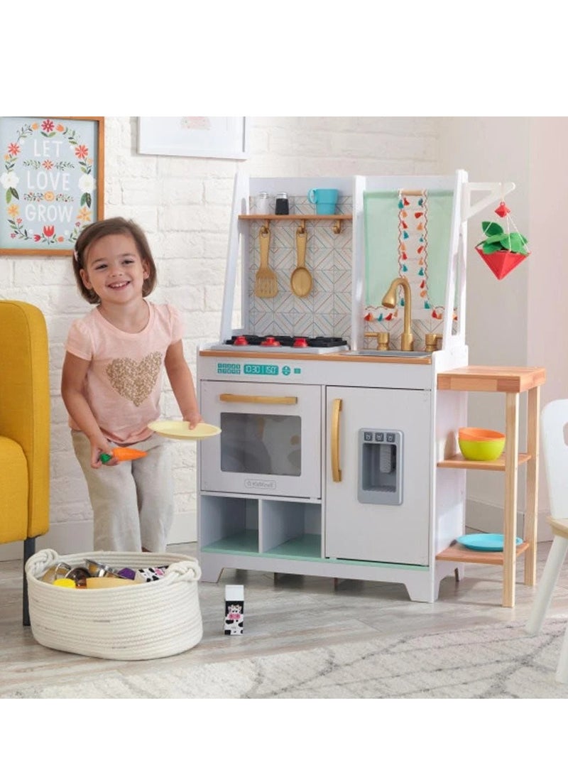 Kidkraft Boho Bungalow Wooden Play Kitchen