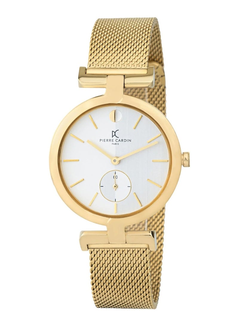 Pierre Cardin Stainless Steel Analog Women's Watch With Gold CMD.3523