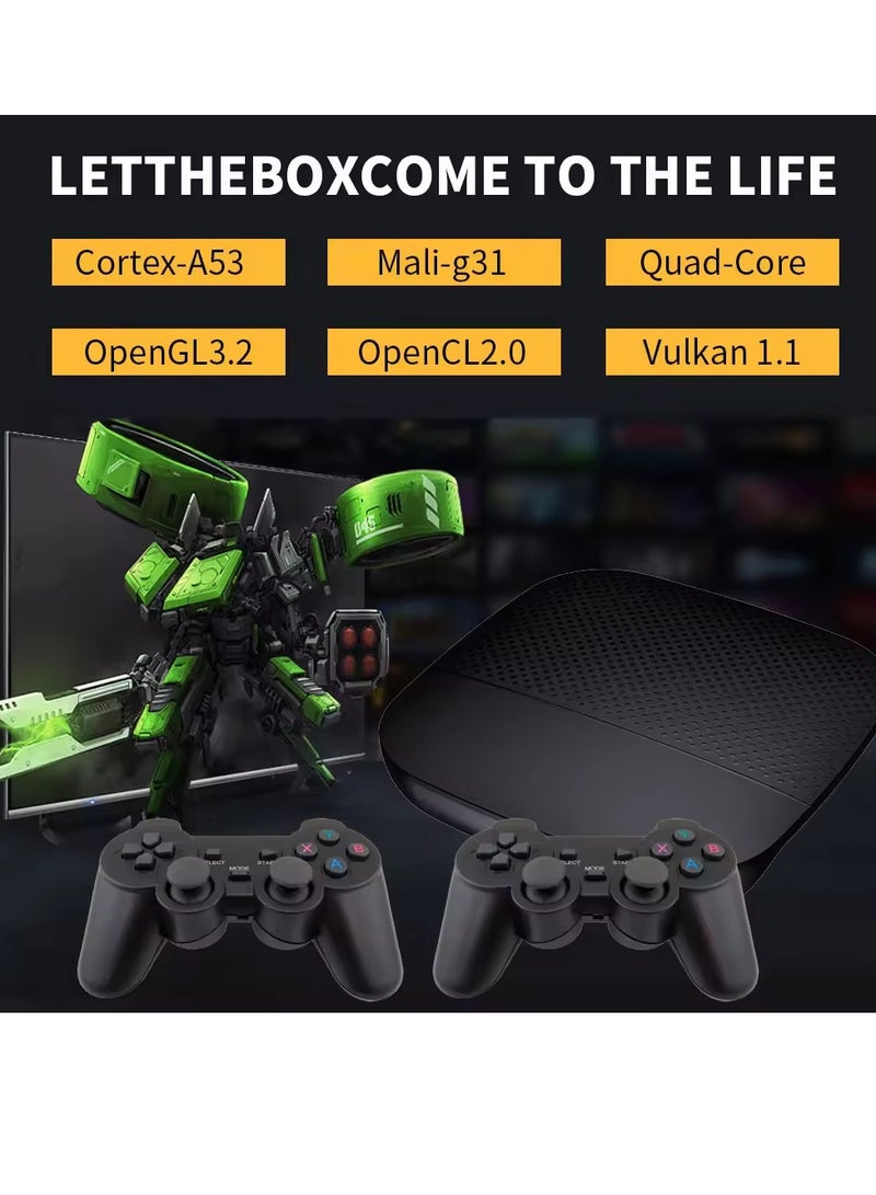 Tv Box 4K HD 3D Retro Video Games Retro smart Classic Tv box game Console Emulator Game Card Box