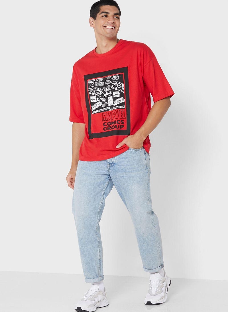 Marvel Comic Oversize T-Shirt
