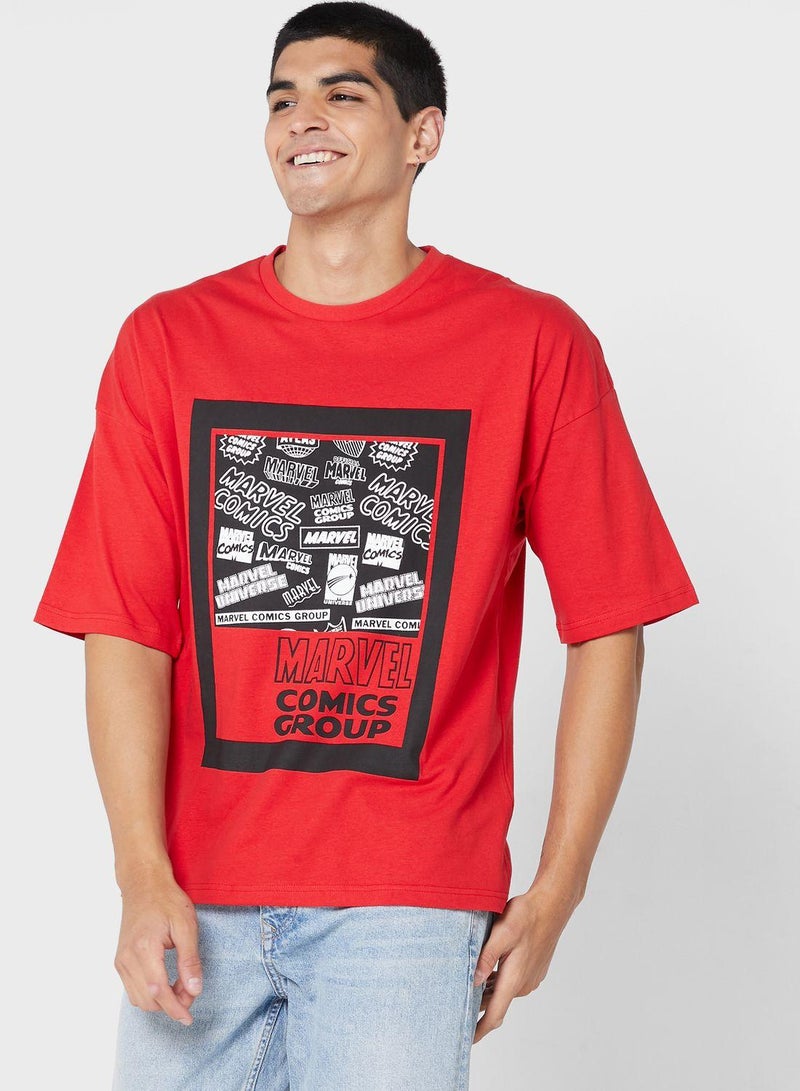 Marvel Comic Oversize T-Shirt