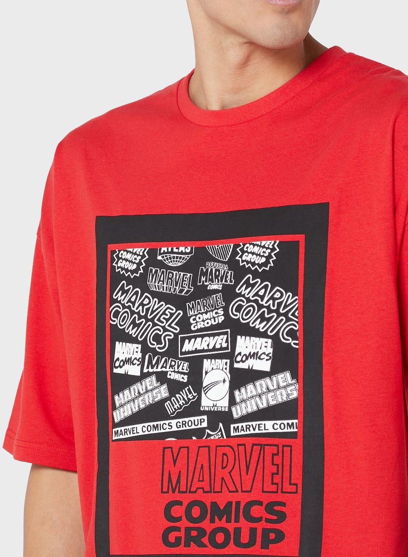 Marvel Comic Oversize T-Shirt