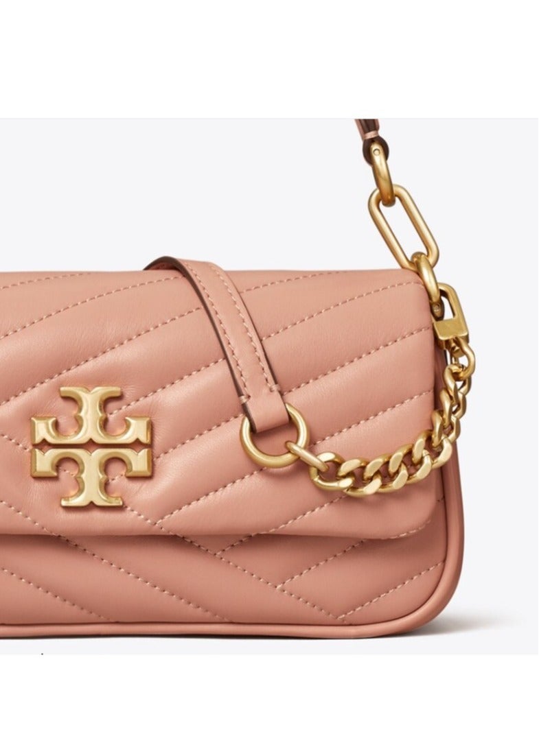 Tory Burch Kira Chevron Small Flap Shoulder Bag