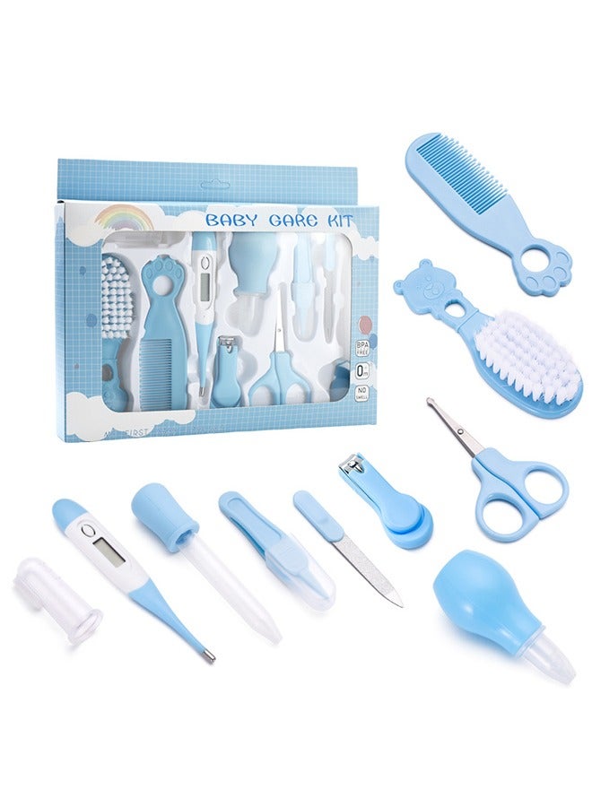 Baby Care Set, Baby Beauty Set, 10-Piece Baby Cleansing Set Baby Accessories