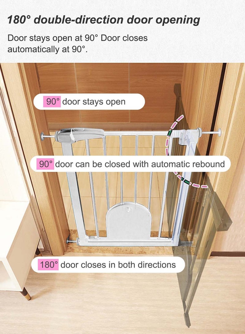 Stairway Entrance Guardrail Gate Rail Baby Child Safety Gate Guardrail Baby Rail Fence Pet Fence Isolation Fence