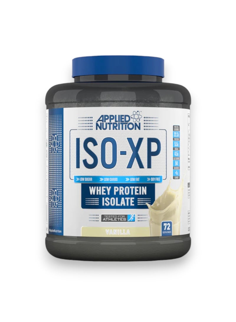 ISO- XP Whey Protein Isolate, Vanilla Flavour, 1.8kg