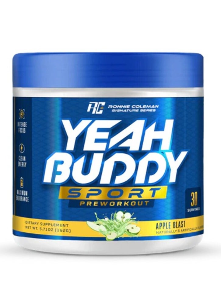 RC Yeah Buddy, Pre Workout, Apple Blast, 162g, 30 Servings