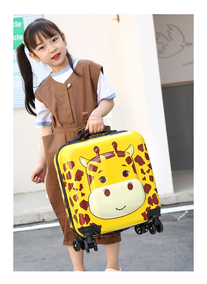 Kids Roller Duffle Bag Travel Quiet Spinner Wheel Luggage 18 Inch Travel and School Roller Case