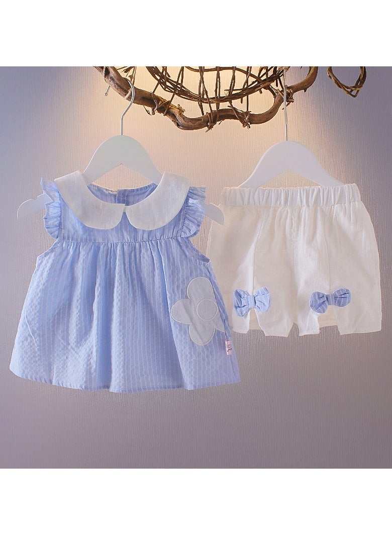New Western Style Floral Two-Piece Set