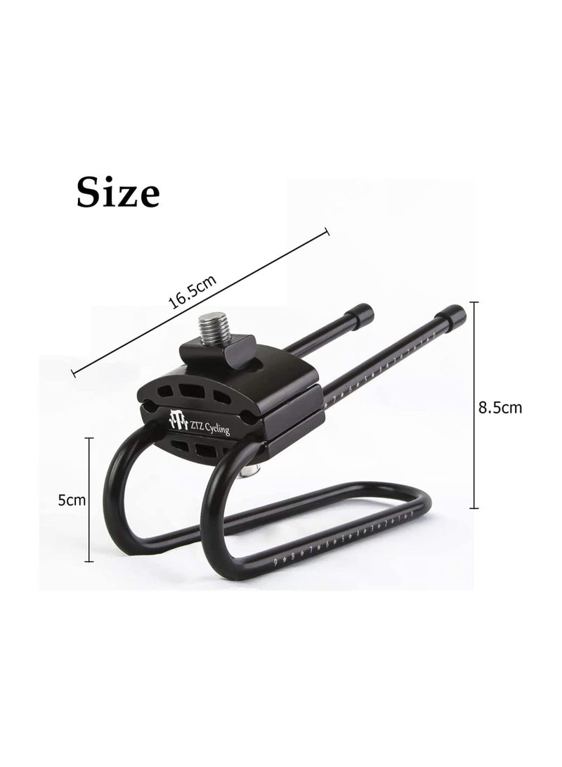 Bicycle Shock Absorber Bicycle Saddle Alloy Spring Steel Suspension Device Road Bike Seat Shock Absorber Cycling Parts Improves Comfort for Mountain Bike