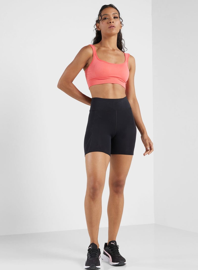 Cutout Detail Sports Bra