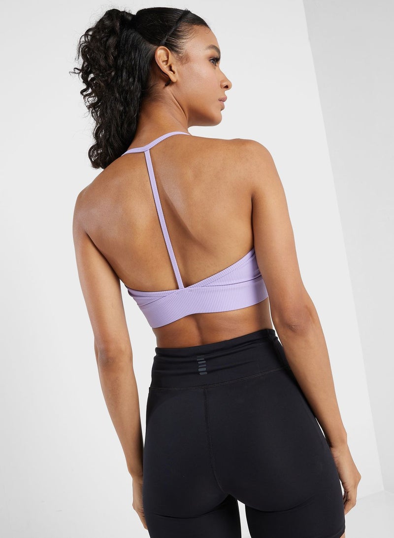 Contrast Cutout Detail Sports Bra