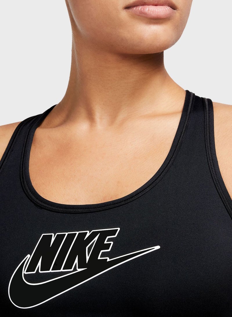 Classic Swoosh Futura Dri-Fit Training Bra