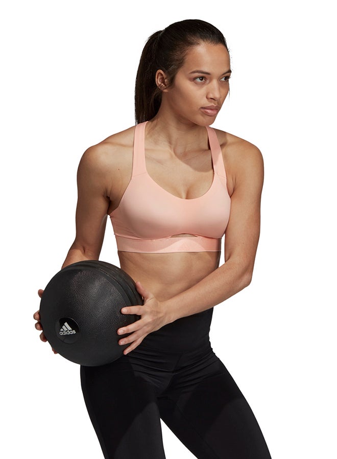 Stronger For It Soft Bra Glow Pink