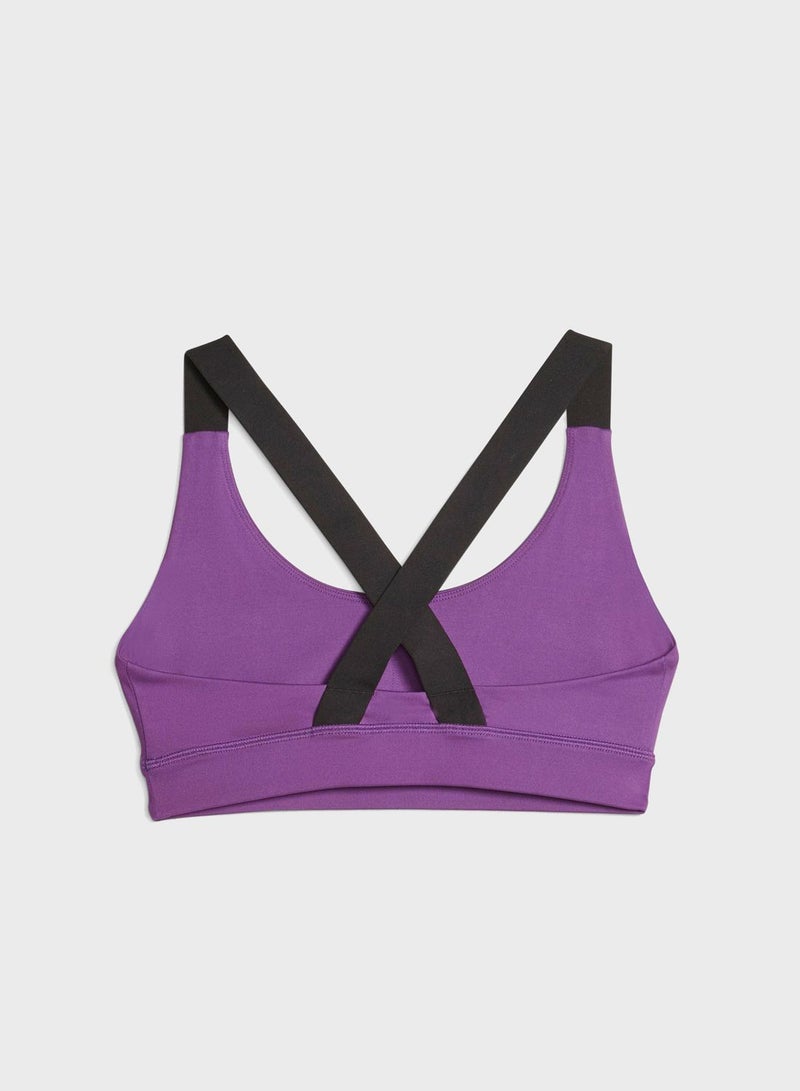 Logo Mid Impact Bra