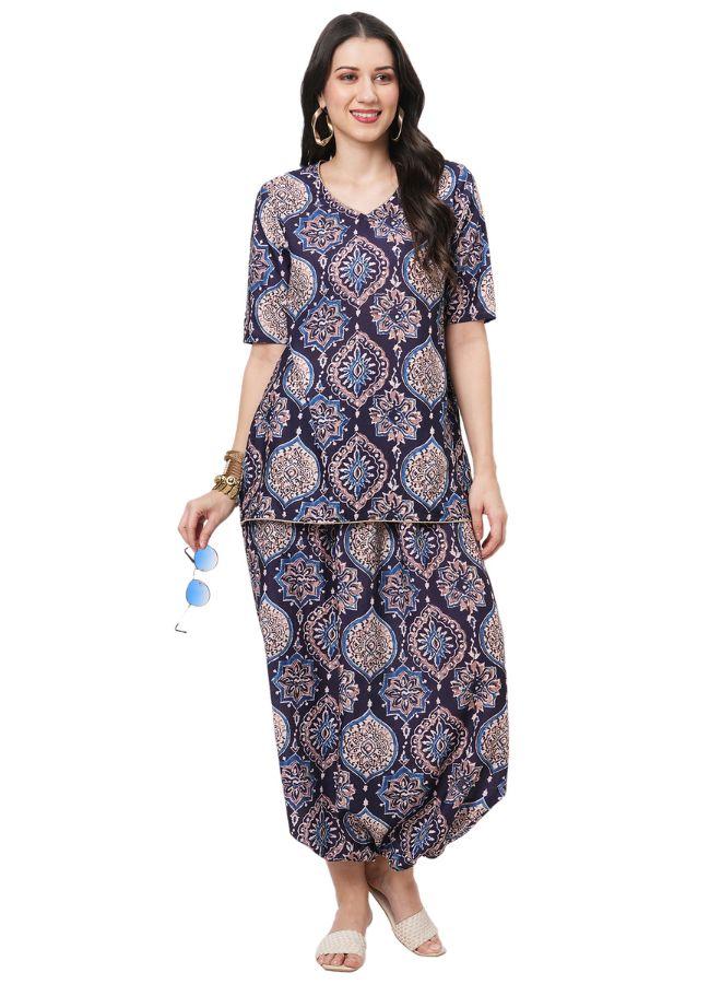 Printed Dhoti Set