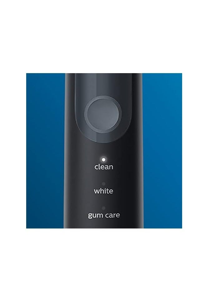 Sonicare ProtectiveClean 5100 Electric Toothbrush, With Travel Case, 3 x Cleaning Modes & 2 x Whitening Brush Head, (UK 2-pin Bathroom Plug) - HX6850/47 Black