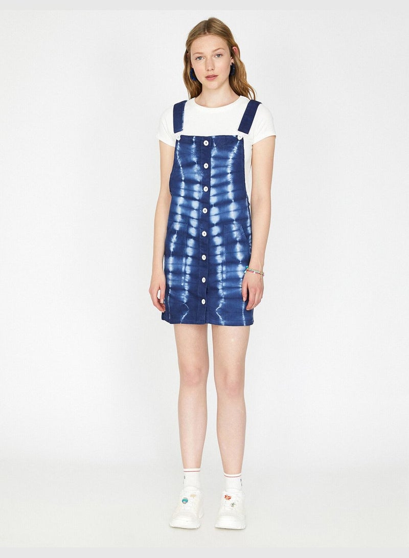 Button Detailed Dress