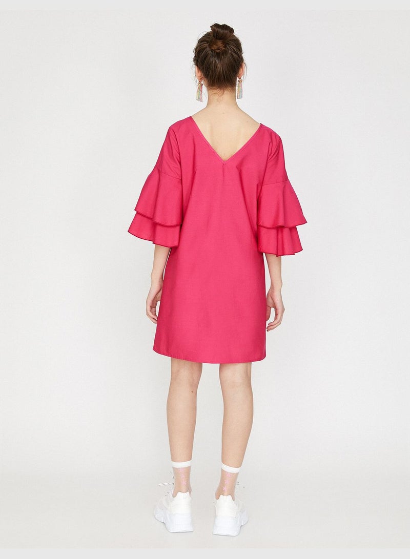 Frill Detailed Dress