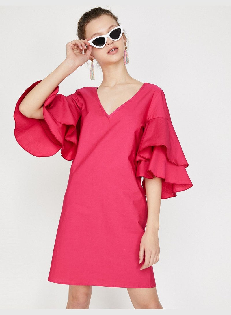 Frill Detailed Dress