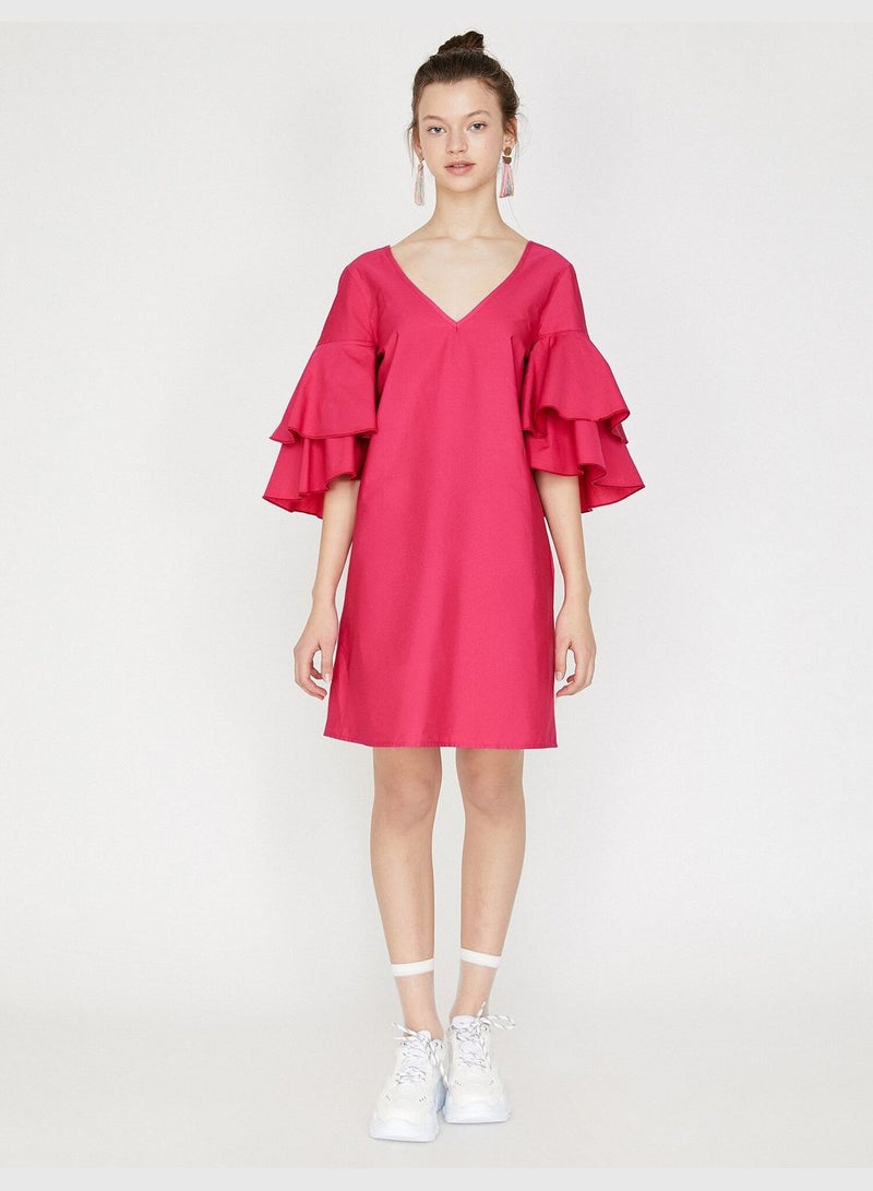 Frill Detailed Dress