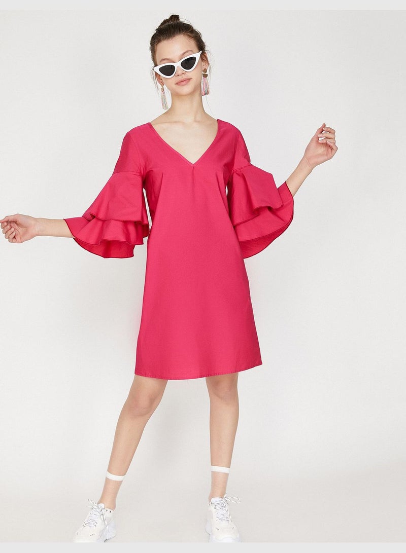 Frill Detailed Dress