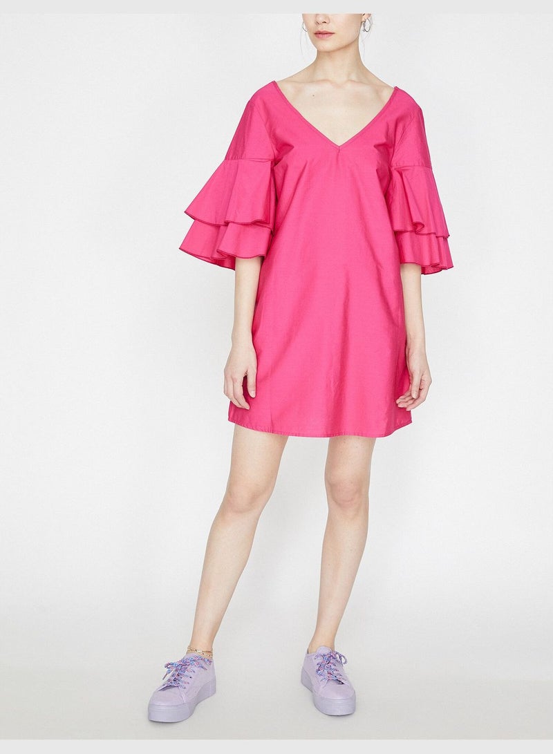 Frill Detailed Dress